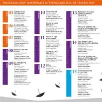 Programa Temporales Int. de Teatro